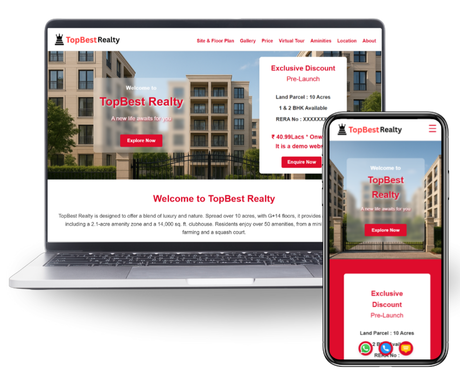 Property Microsite Showcase